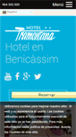 Mobile Screenshot of hoteltramontana.com